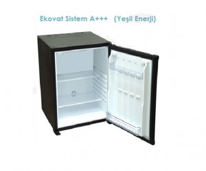 BRG KBA35-Minibar Blok Kapılı -35lt /Kompresörlü Ekovat Sistem A++